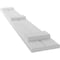 Ekena Millwork Americraft 2-Board, 3 Batten Exterior Real Wood Joined Board-n-Batten Shutters, ARW401BB207X69WHH, PR ARW401BB207X69WHH - alternate 9